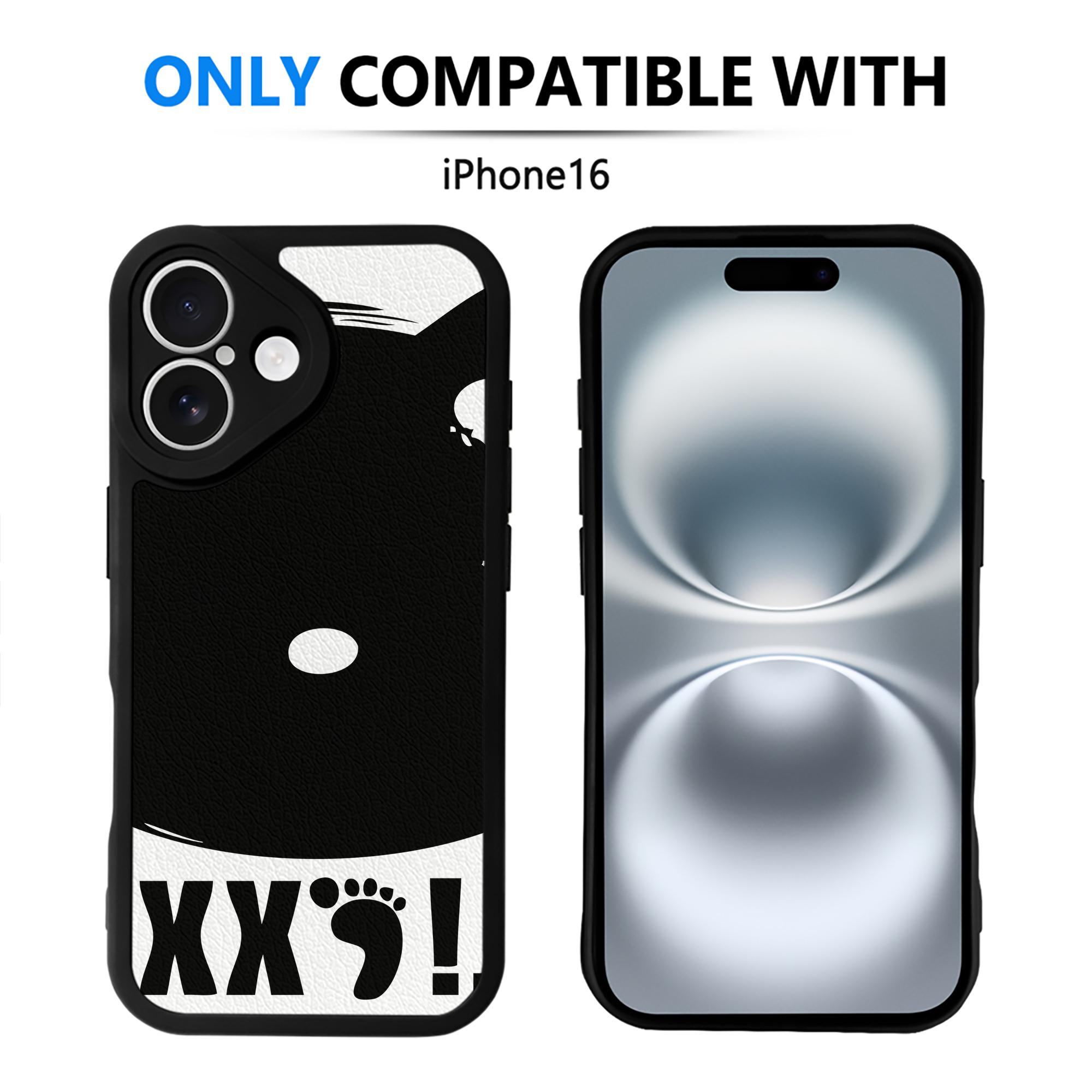 （画像用） Hello Kitty ハローキティ 【iPhone 16シリーズ対応】シリコンスマホケース（レザー調） 材質：シリコン